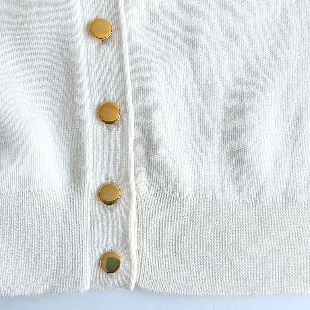 SEVEN TEN by MIHO KAWAHITO 馬刺繍カーディガン 日本製