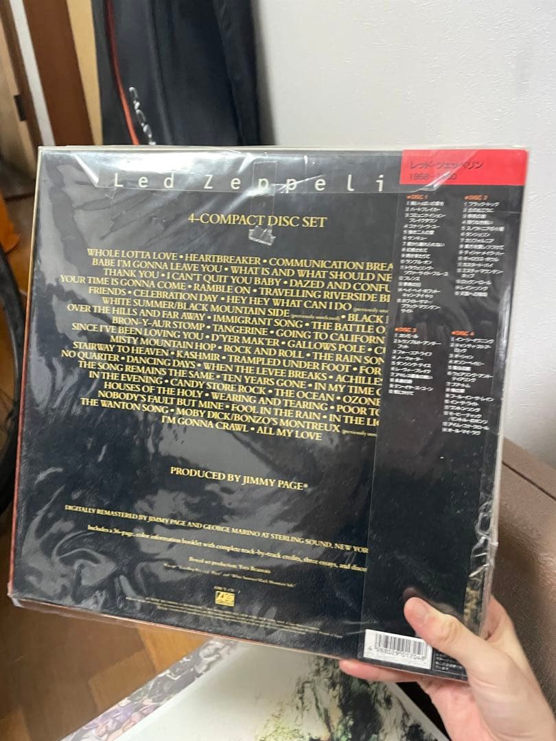 LED ZEPPELIN ４枚組ボックスCD レッド・ツェッペリン
