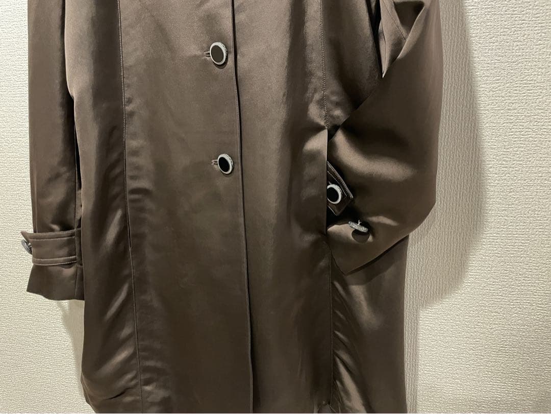 イタリア製 GIORGIO ARMANI シルク チェスター コート