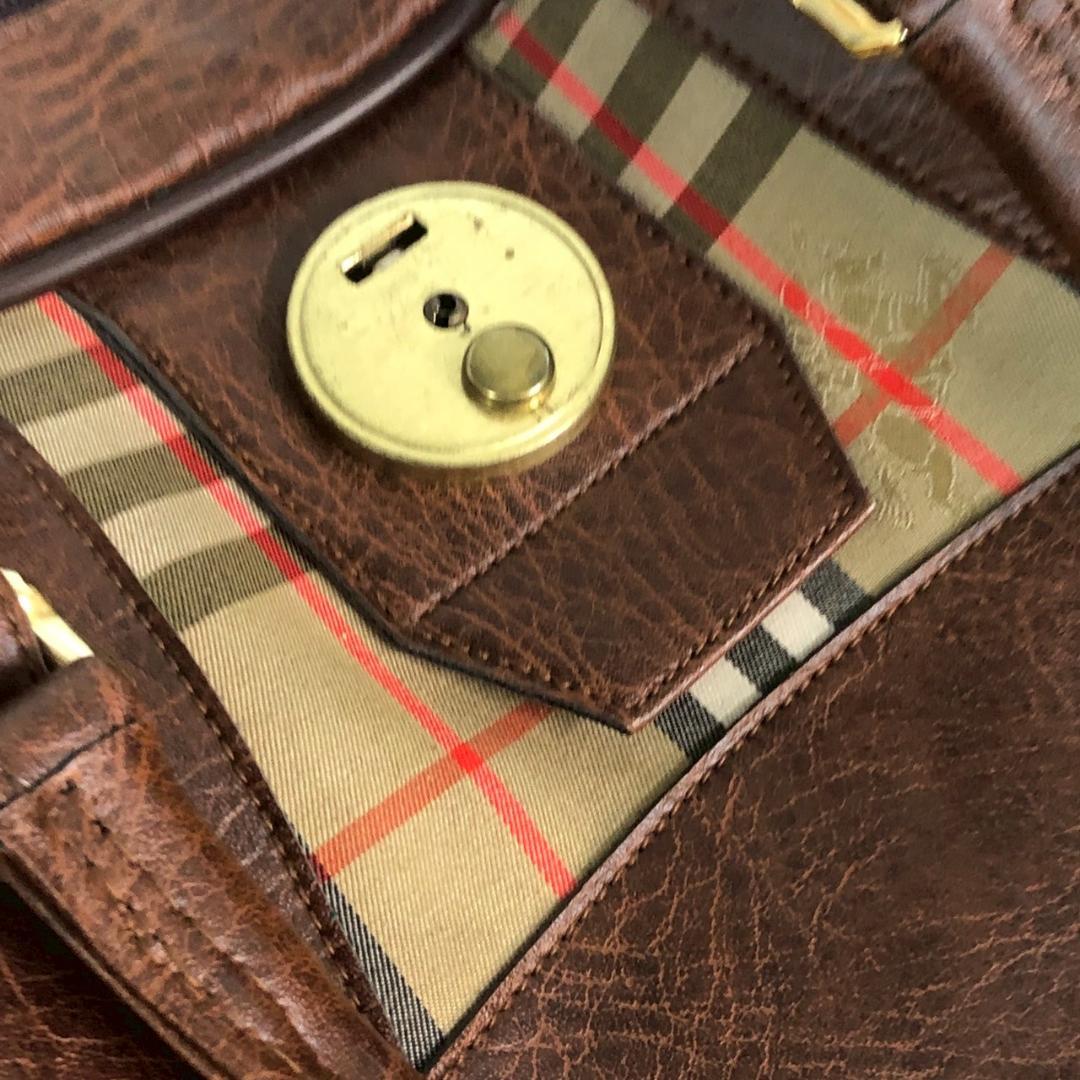 BURBERRY バーバリー ノバチェック ボストンバッグ レディース ブランド