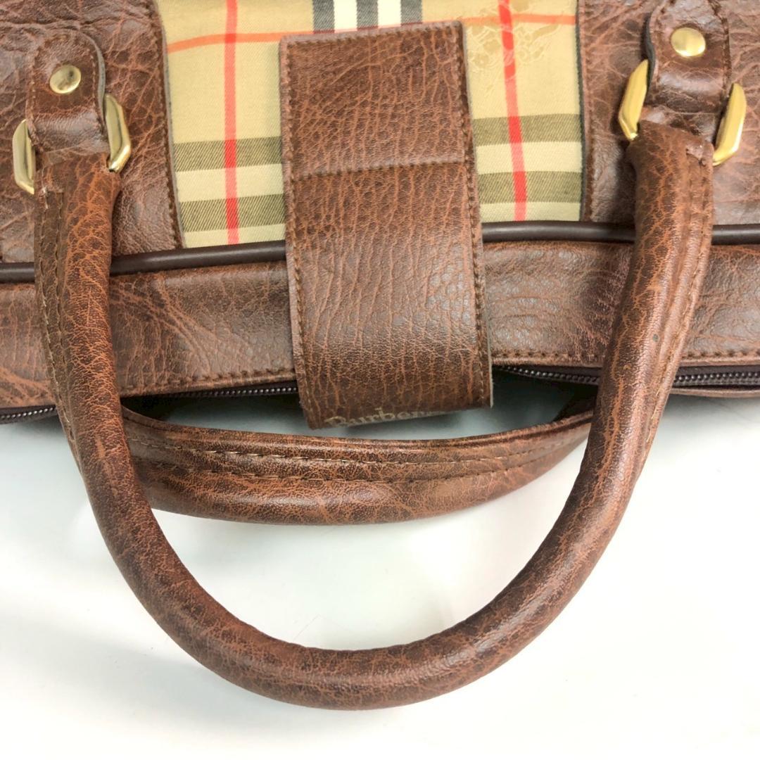BURBERRY バーバリー ノバチェック ボストンバッグ レディース ブランド