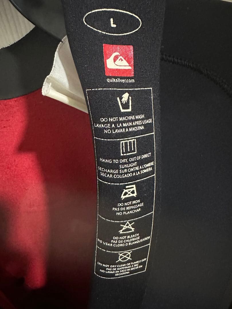 Quiksilver クイックシルバー ロングスプリング Lサイズ