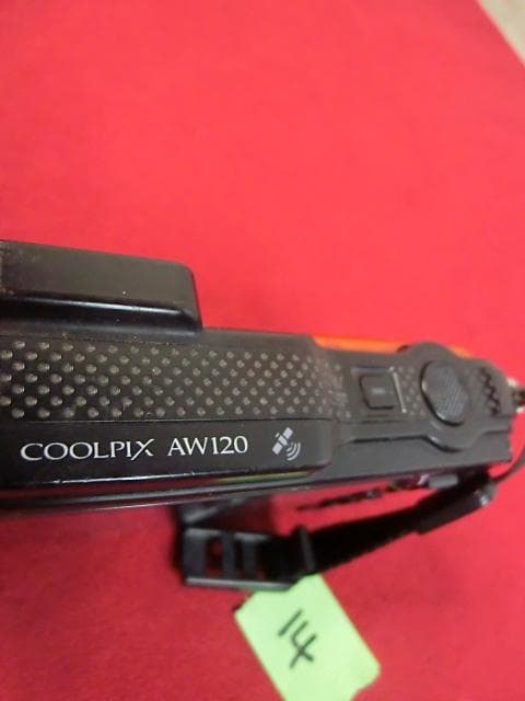 14：Nikon COOLPIX AW120　デジカメ　ジャンク　＊BT無し