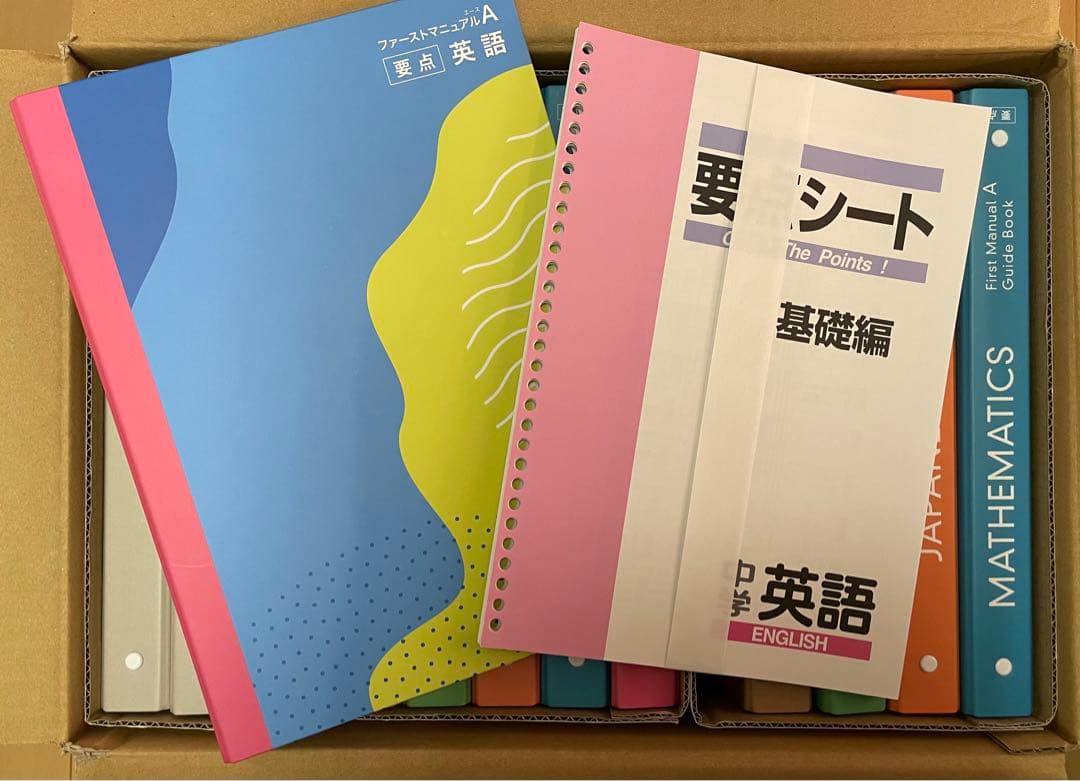 今からでも間に合う！高校受験対策！ファースマニュアルA5教科セット