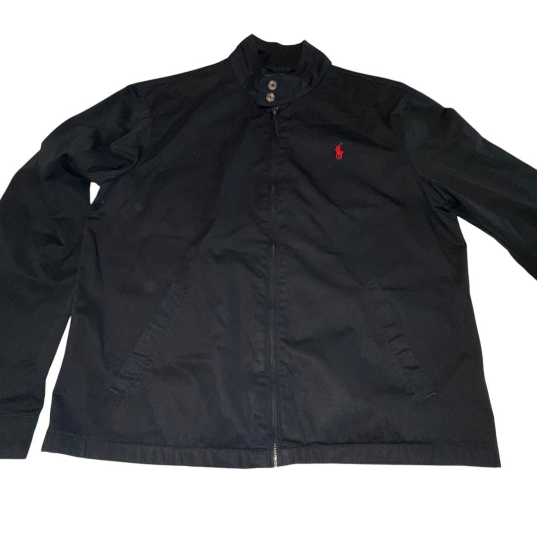 【ほぼ未使用】 POLO ラルフローレン 黒 ジャケット M