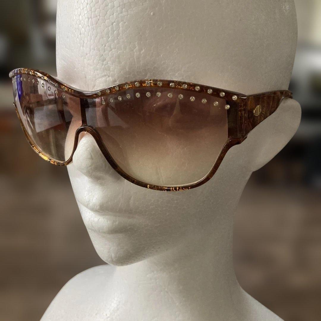 Christian Dior サングラス★美品、ヴィンテージ、クリスタルストーン