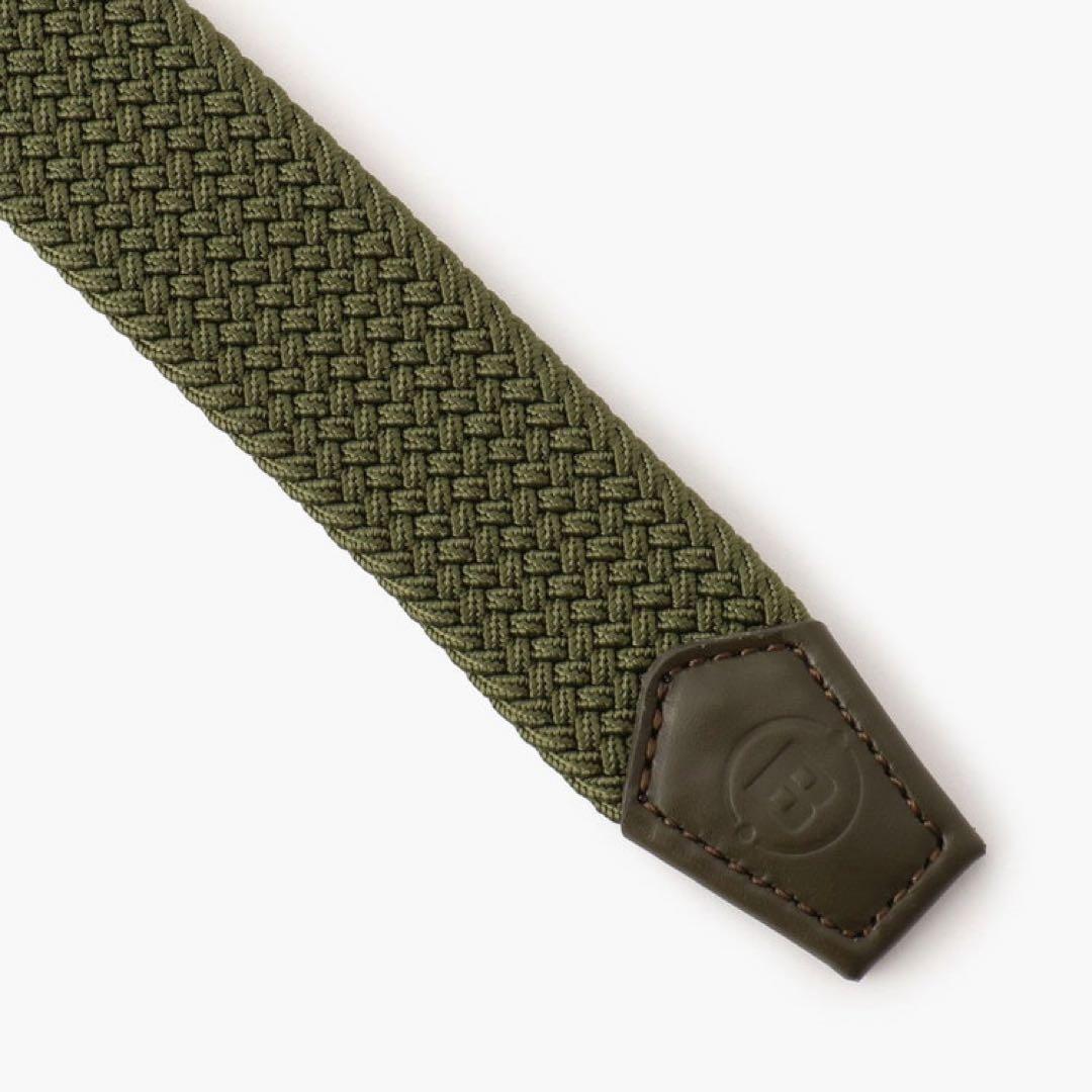 【新品・タグ付き】BRIEFING メンズ メッシュベルト ホワイト 白 M
