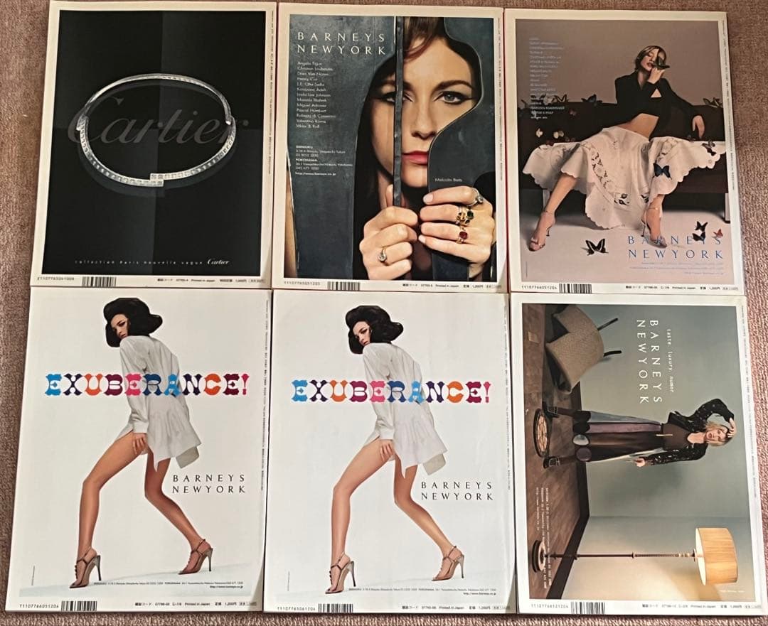 ファッションニュース 2000-2006 全12冊 アーカイブ バッグナンバー