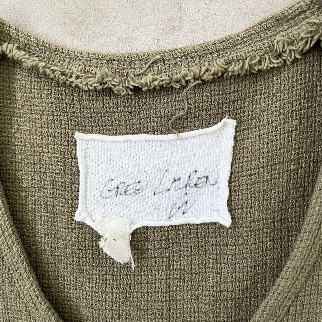 GREG LAUREN グレッグローレン ノースリーブ カットソー