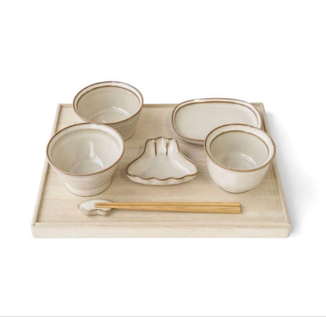 【新品、未使用】アマブロ amabro OKUIZOME お食い初めセット
