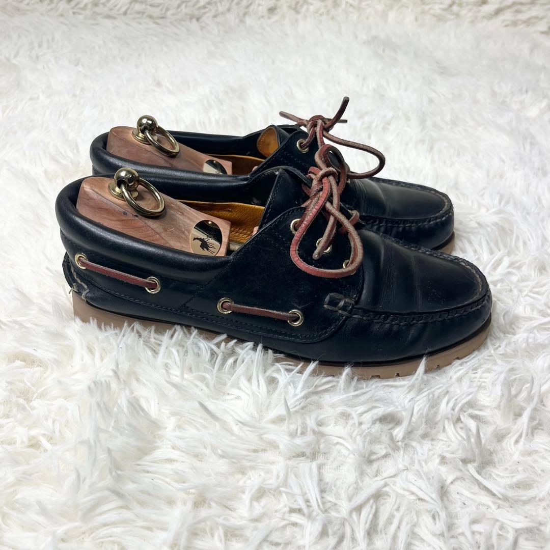 【美品】 REGAL リーガル 3EYE デッキシューズ JE38 26.0cm