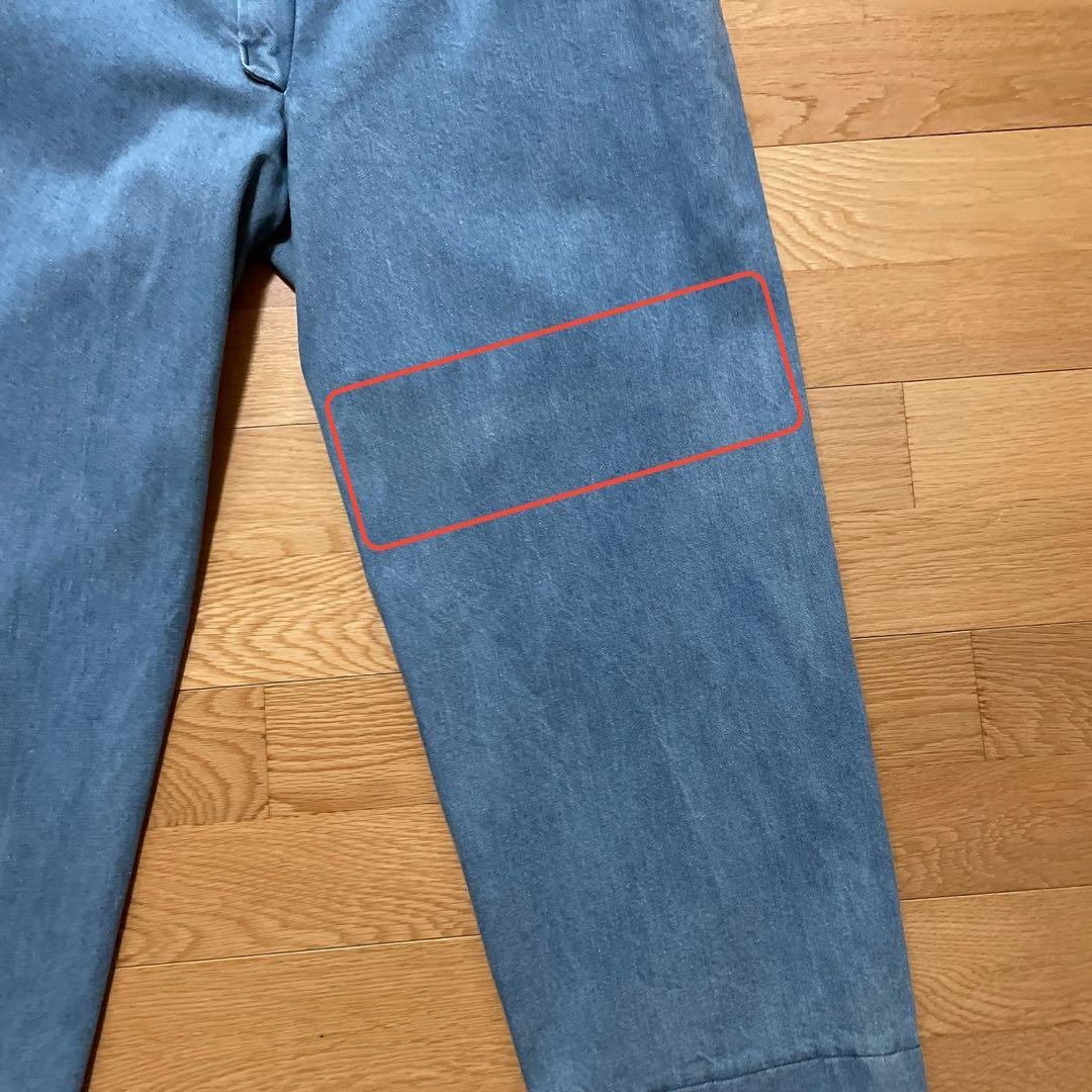 PEEL&LIFT サルエルパンツ ブルー　L