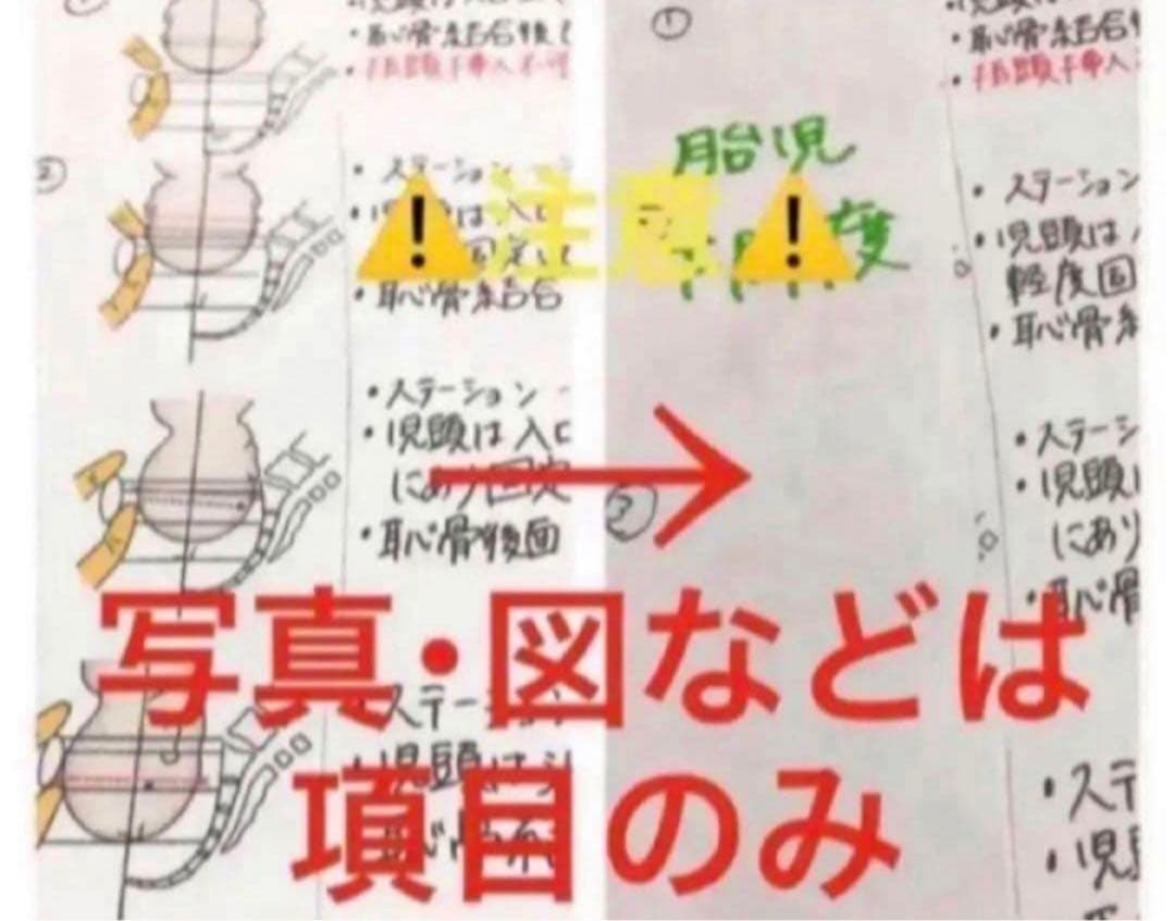 助産師・助産学生実習セット ポケットサイズ　まとめ売り　看護師看護学生　国家試験