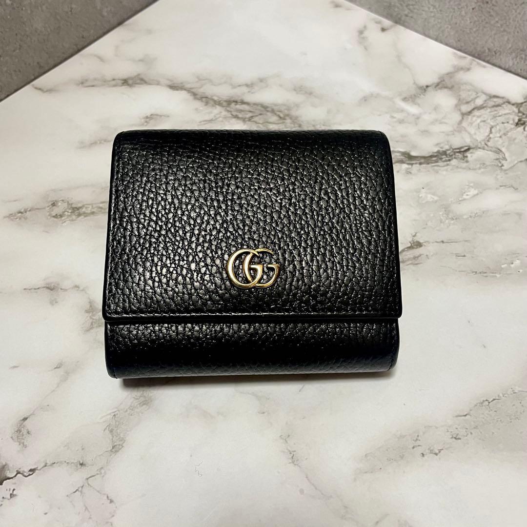 GUCCI グッチ折り財布 プチマーモント
