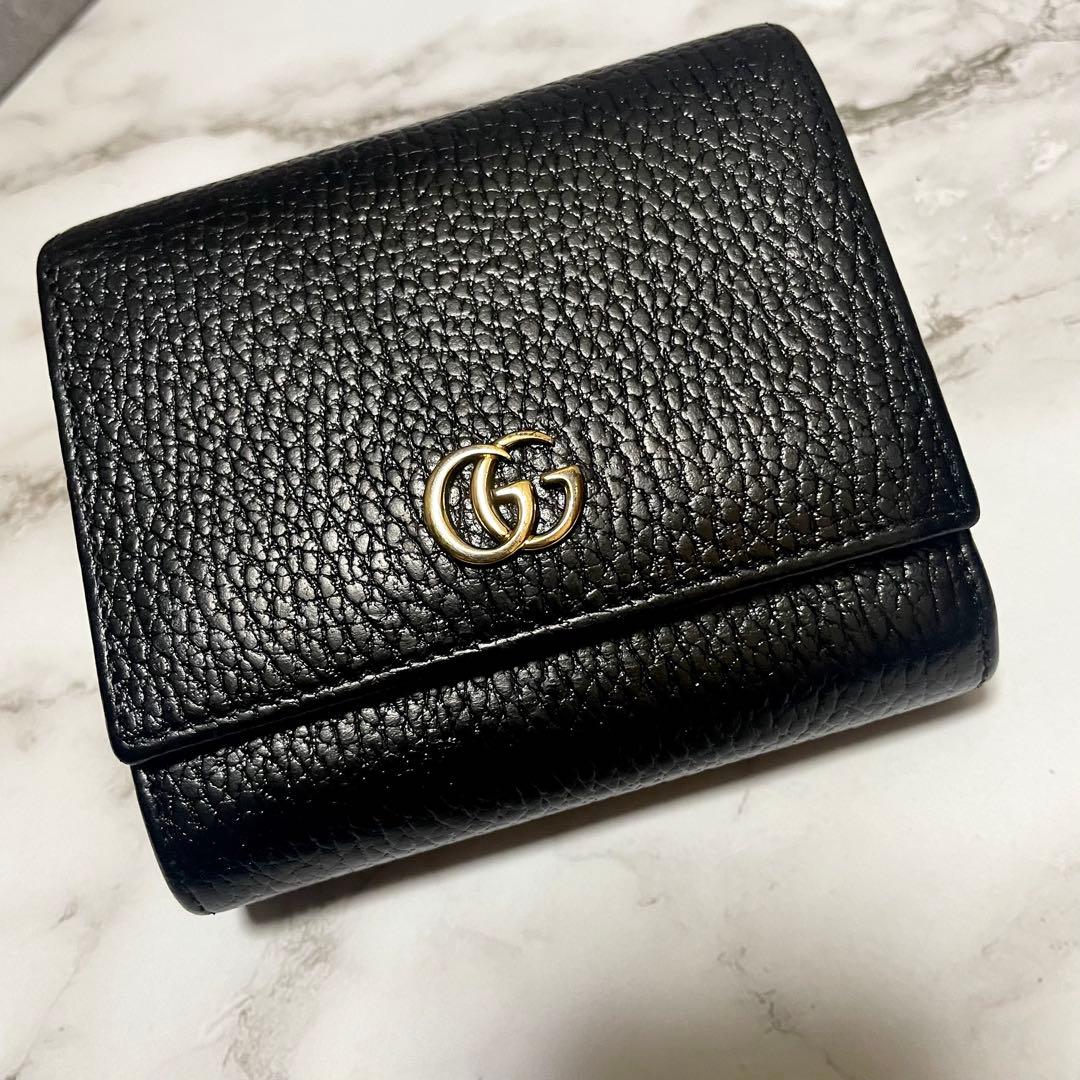 GUCCI グッチ折り財布 プチマーモント