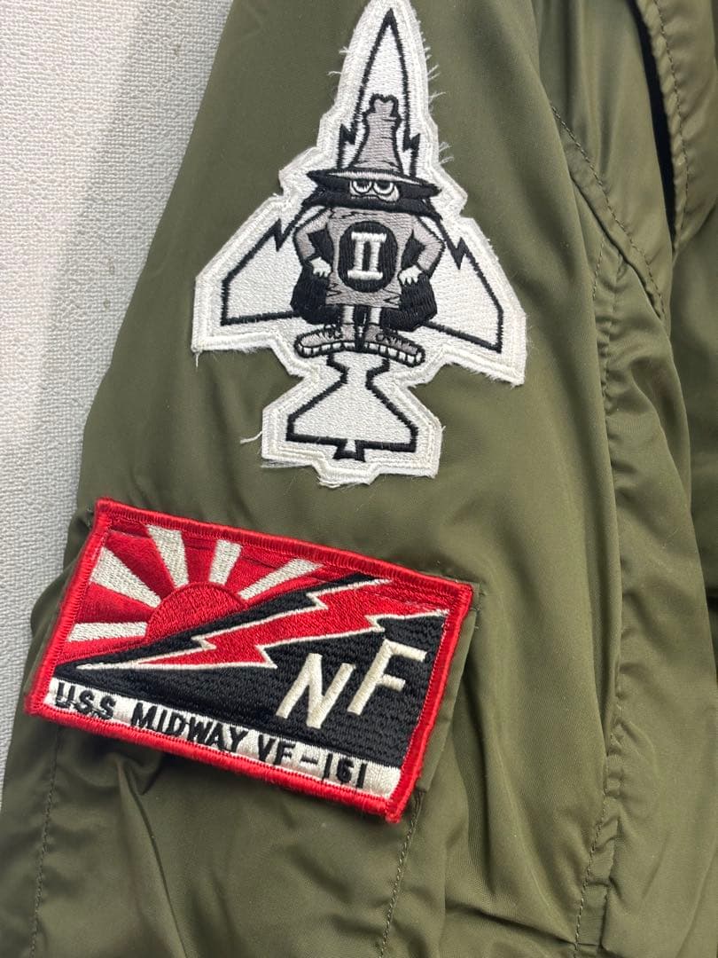 US.NAVYWEPフライングジャケット