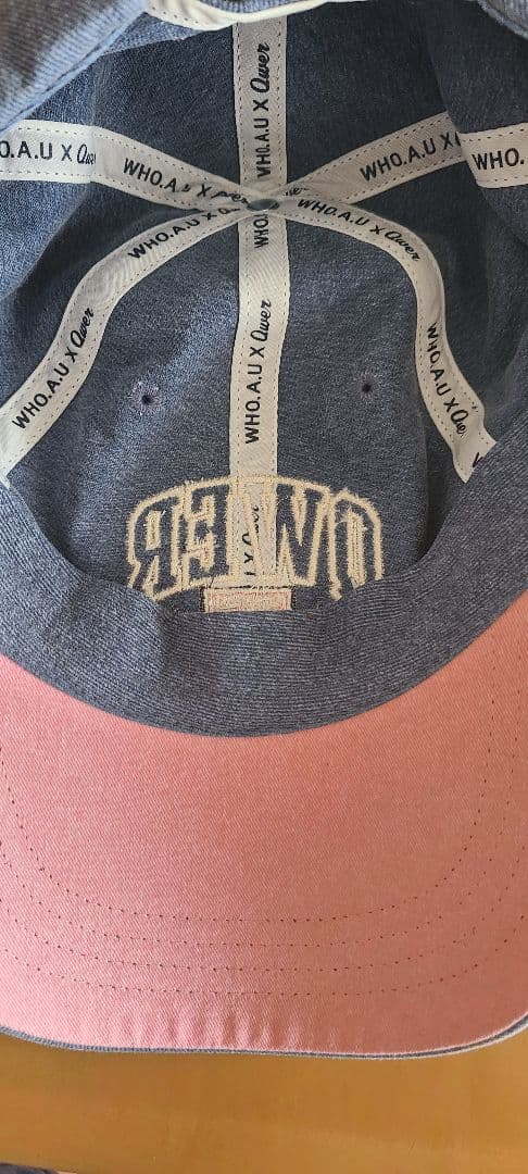 ミュージシャン QWER X WAU Washed Ballcap