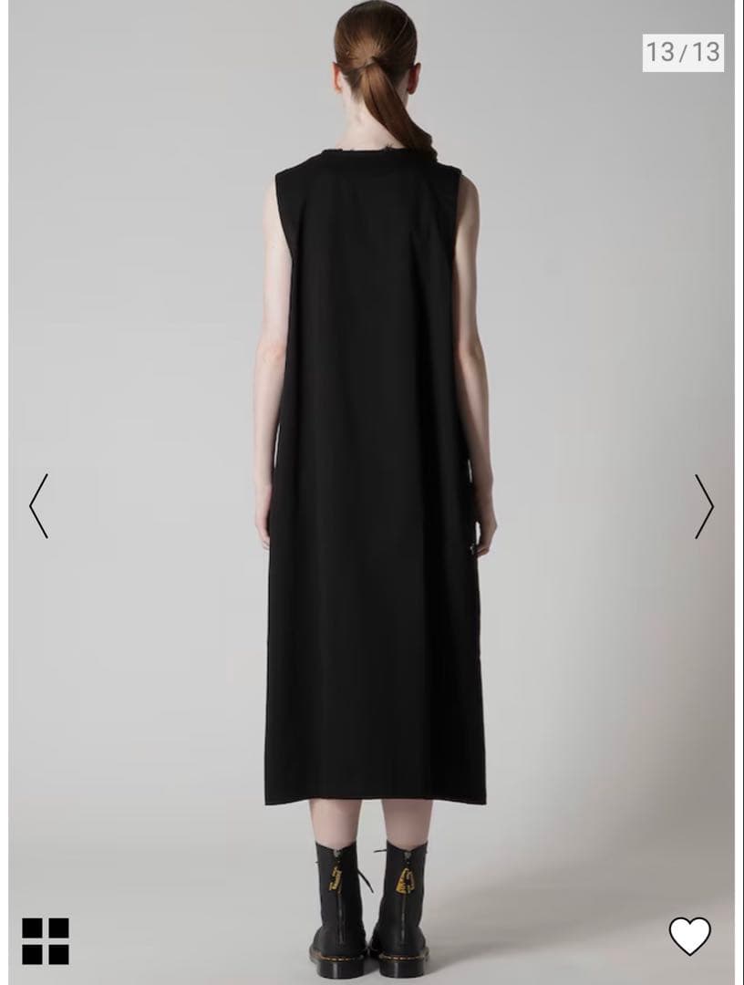 ワンピース Y's BORN PRODUCTCOTTON TWILL LONG DRESS