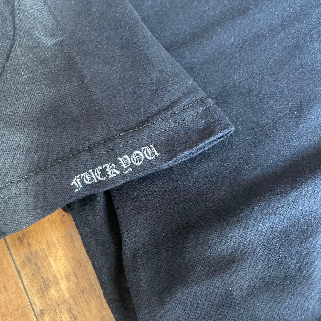 正真正銘本物 Chrome Hearts ブラック Tシャツ