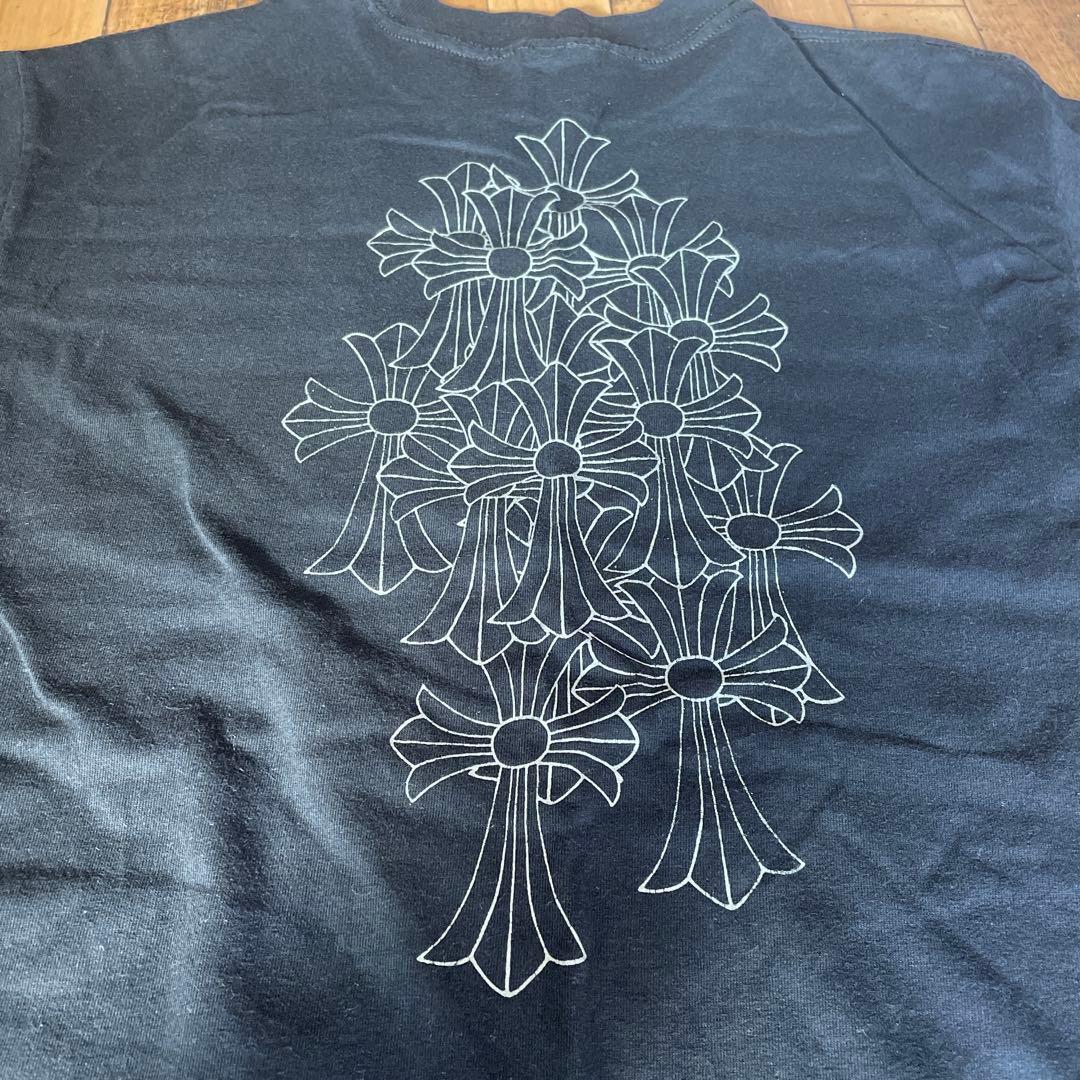 正真正銘本物 Chrome Hearts ブラック Tシャツ