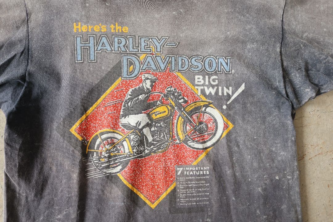 トップス 80'S Harley Davidson V-Twin T-Shirts/L