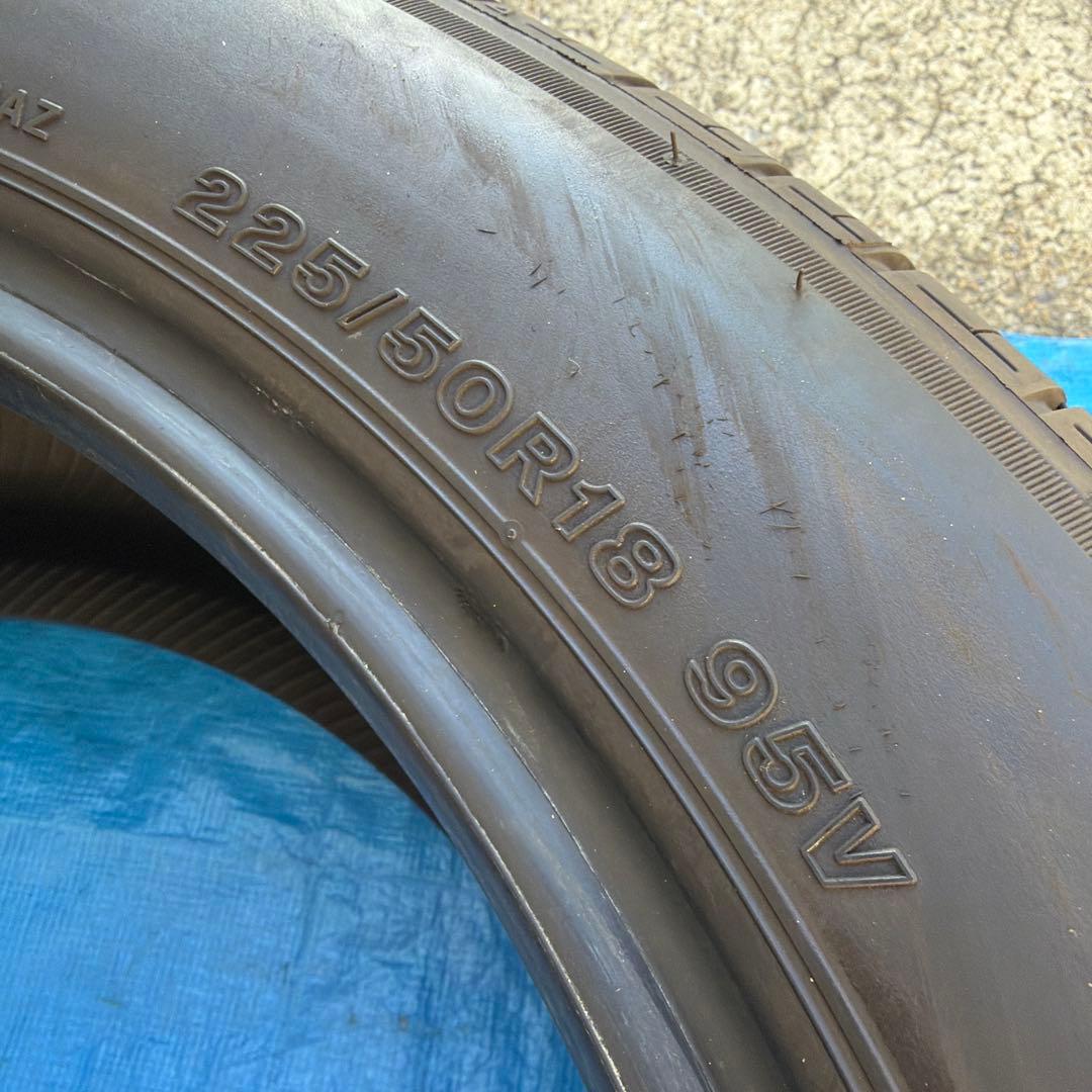 2023年製 溝深さ6.5ミリ225/50R18 ブリヂストン アレンザ