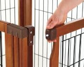 Richell木製3WAYサークル6面90H 大型犬用未開封原価 59800 円