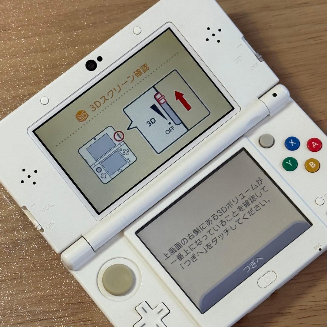 7-188 Newニンテンドー3DS ホワイト 箱付き
