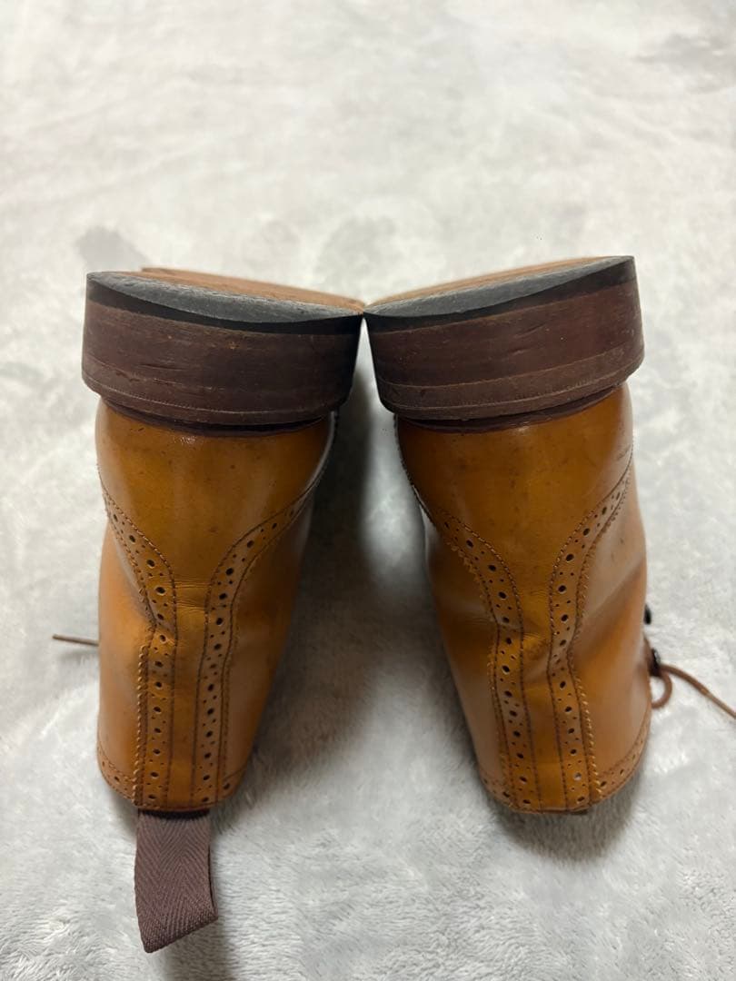 Tricker's カントリーブーツ ウイングチップ 25.0cm