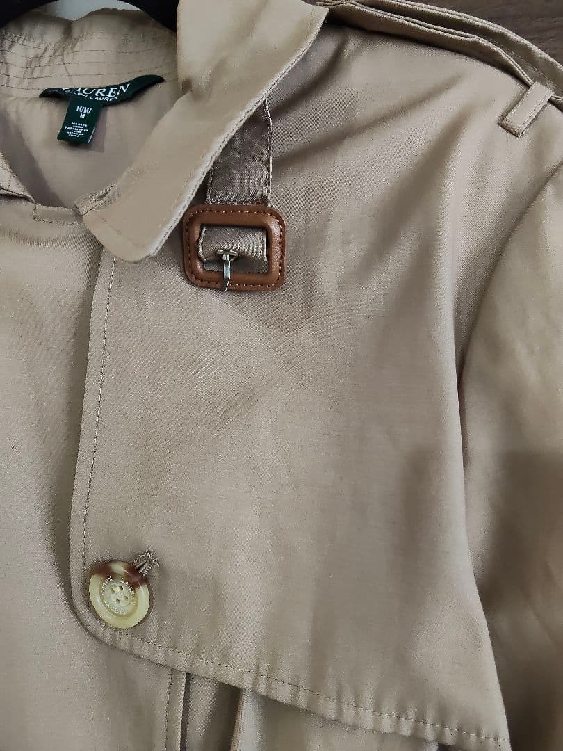 LAUREN RALPH LAUREN ベージュ トレンチコート M