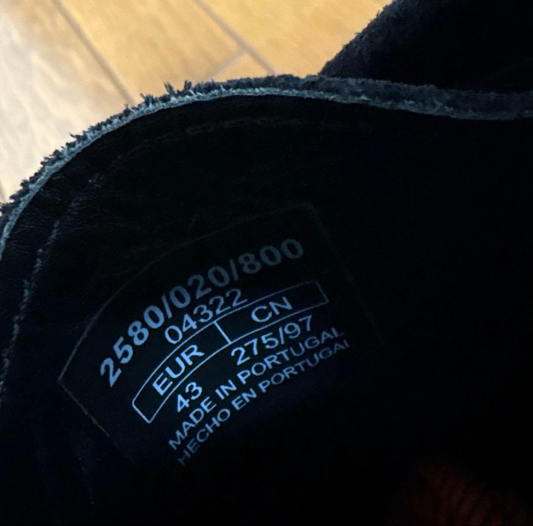 ZARA x Clarks ザラxクラークス レザーシューズ ブラック 43