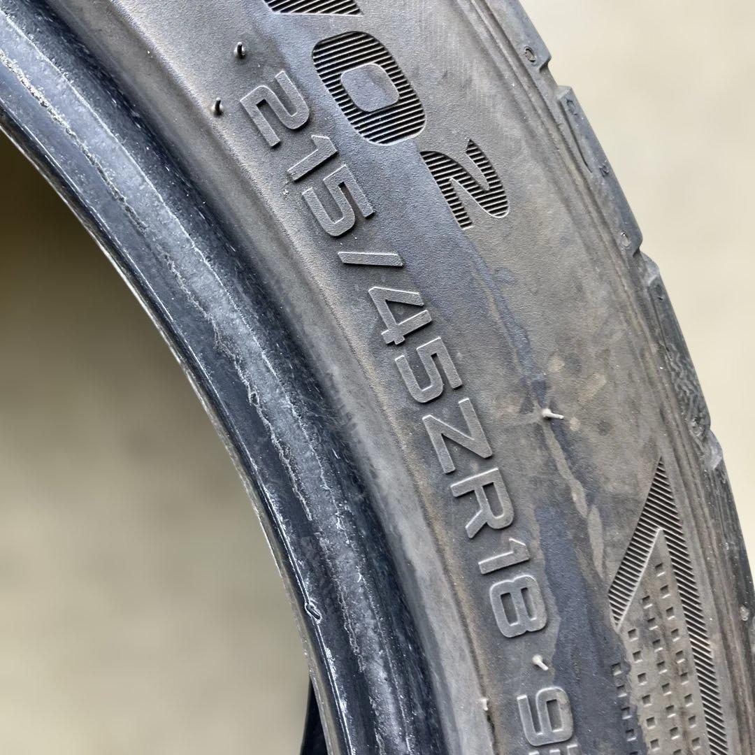 215/45R18 2本セット　ハンコック ventus v12evo