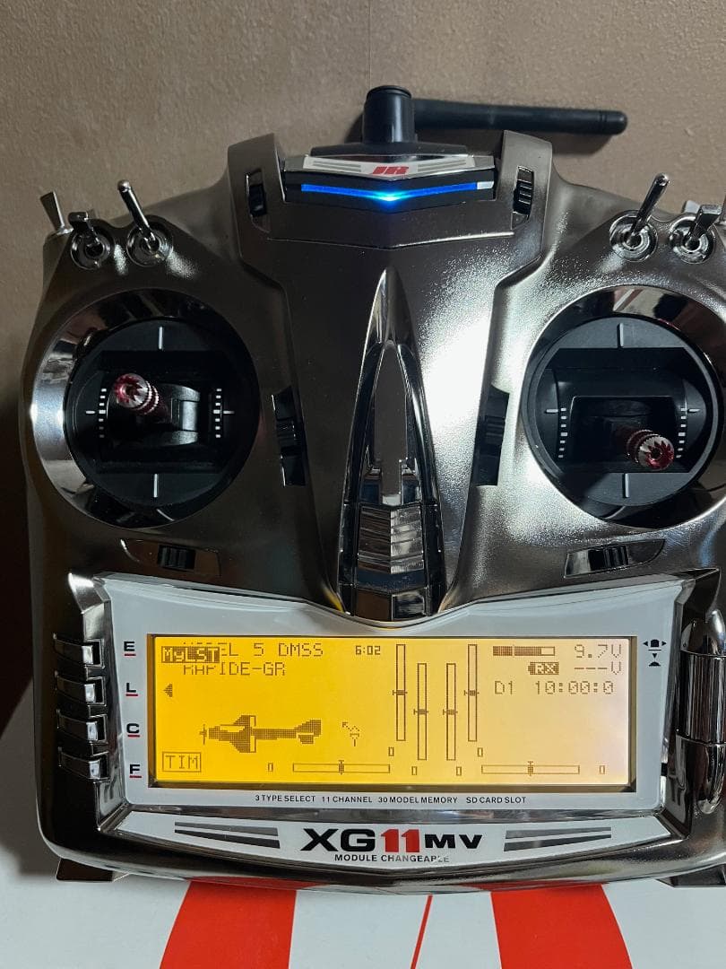 JRプロポ11X ZERO DMSS 2.4GHz送信機と受信機のセット