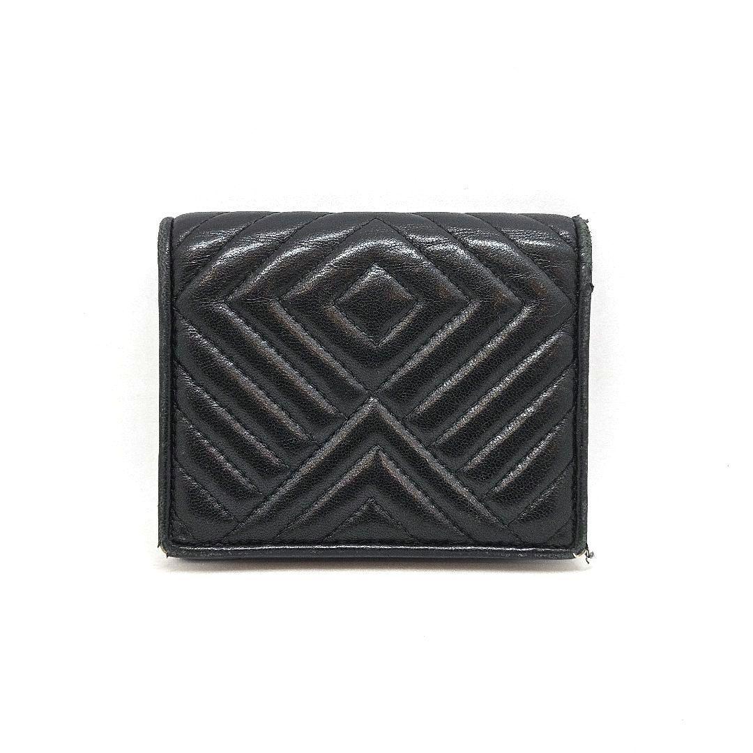 PRADA プラダ 財布 キルティング 2つ折り財布 ブラック黒