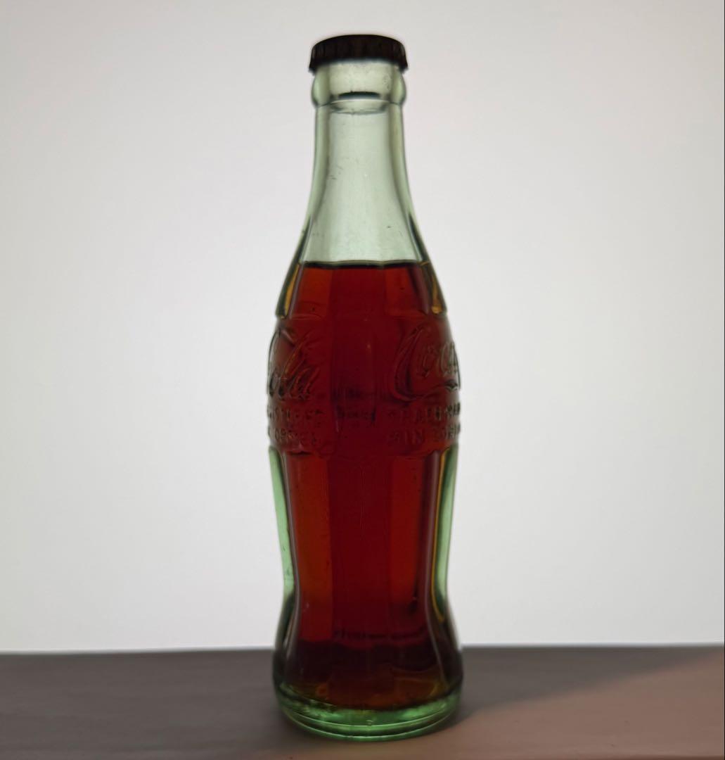 F6 レア 1952年 コカコーラ コンツァーボトル \"フルボトル\" 瓶