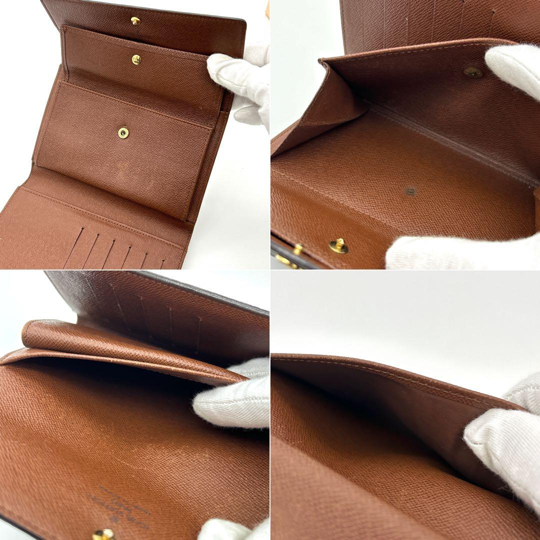 【極美品】ルイヴィトン モノグラム エテュイパピエ 三つ折り財布