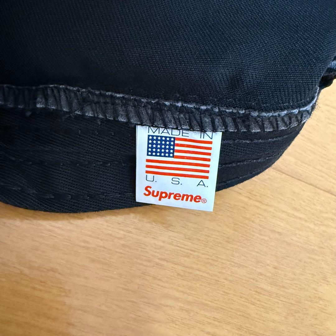帽子 Supreme Washed Chino Twill Camp Cap 18aw