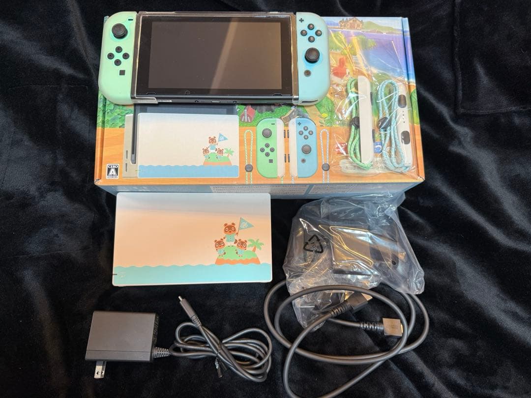 【美品】Nintendo Switch あつまれ どうぶつの森セット ワイコン付