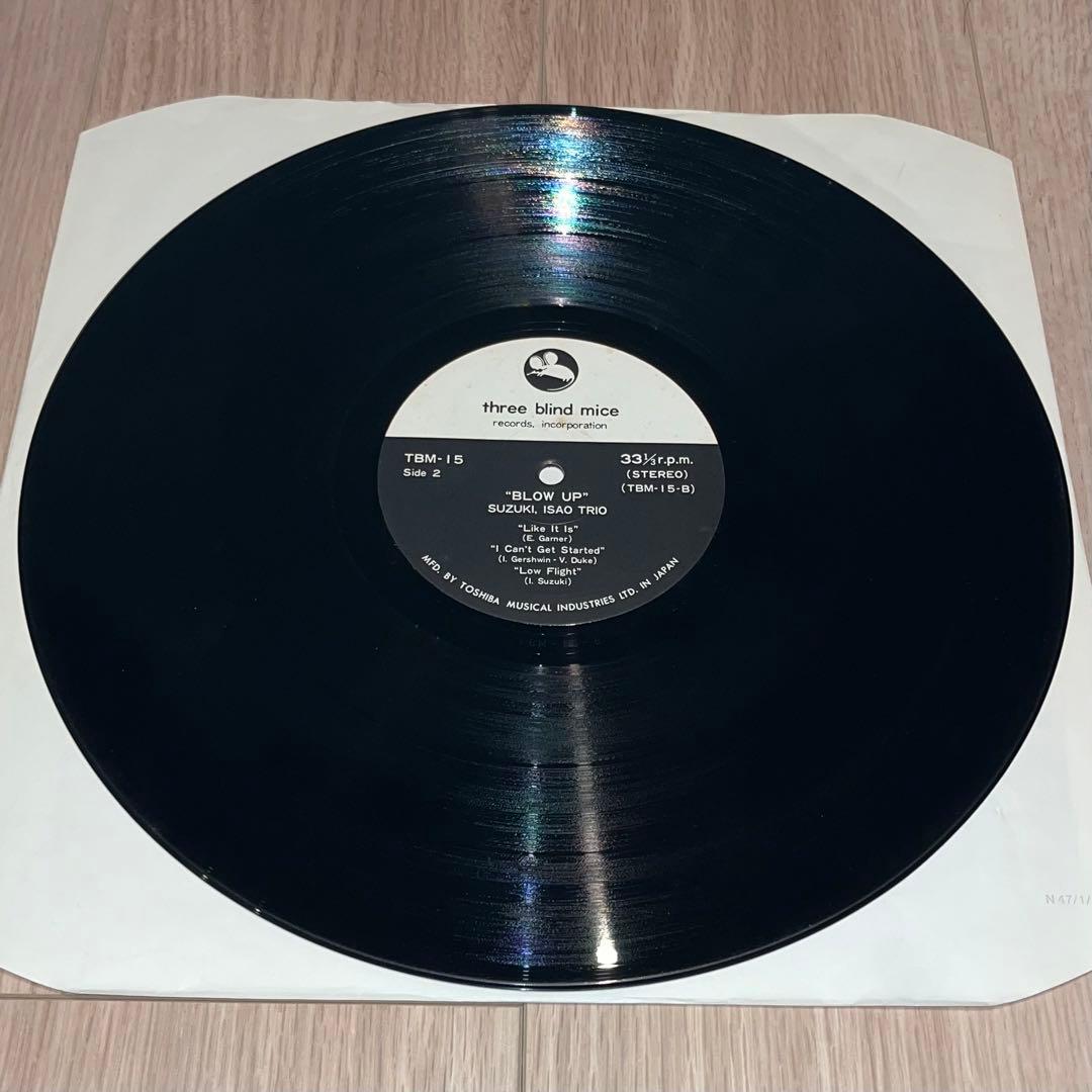 オリ 鈴木勲 ISAO SUZUKI BLOW UP レコード VINYL