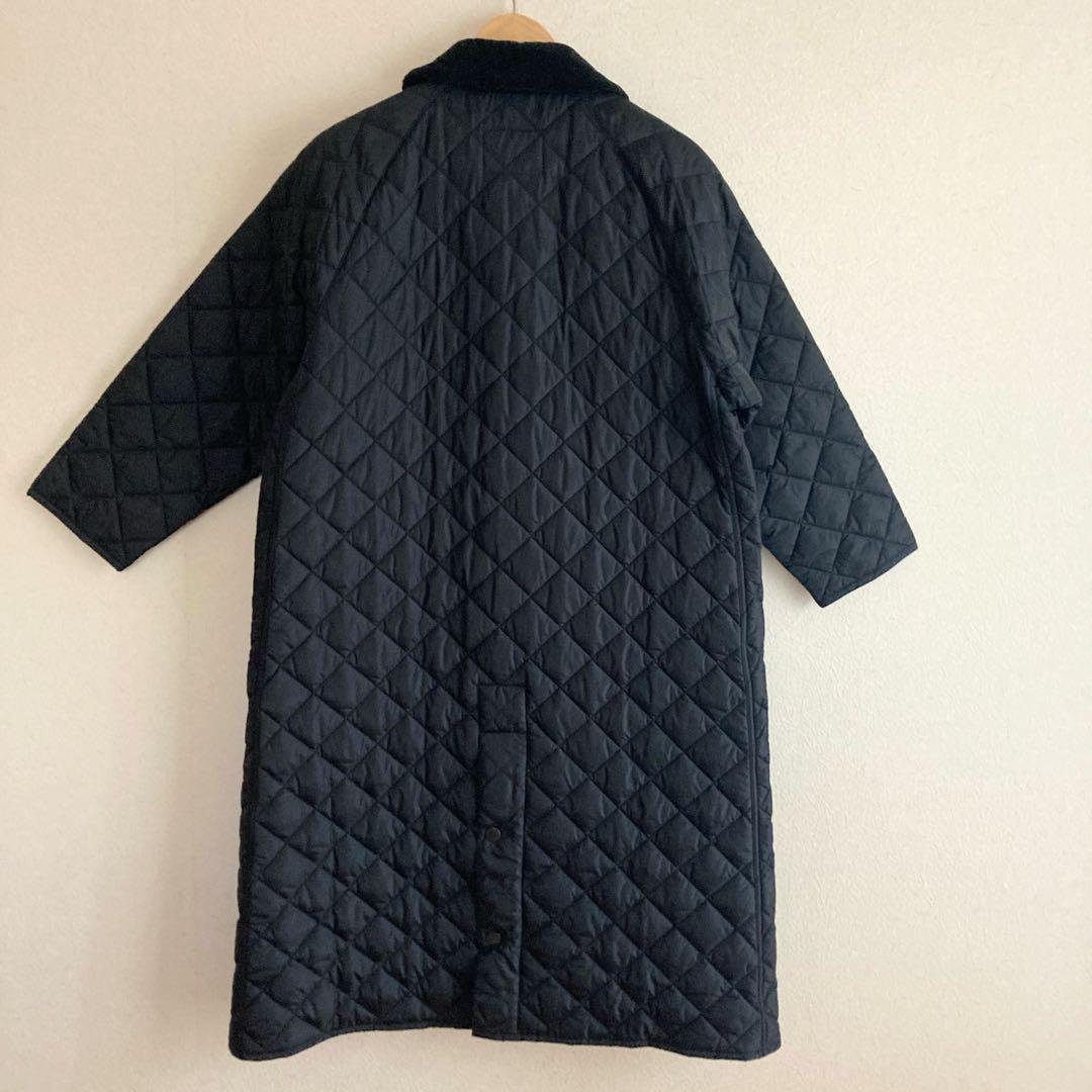 Barbour バブアー キルティングコート レディースM ブラック