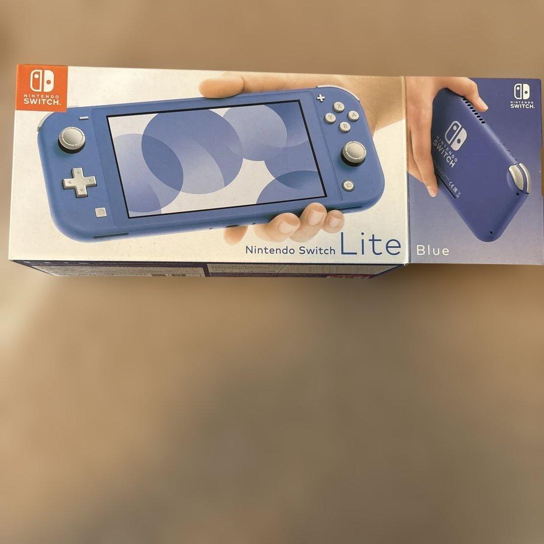 Nintendo Switch Lite blue 充電器・ゲームソフト2本付き
