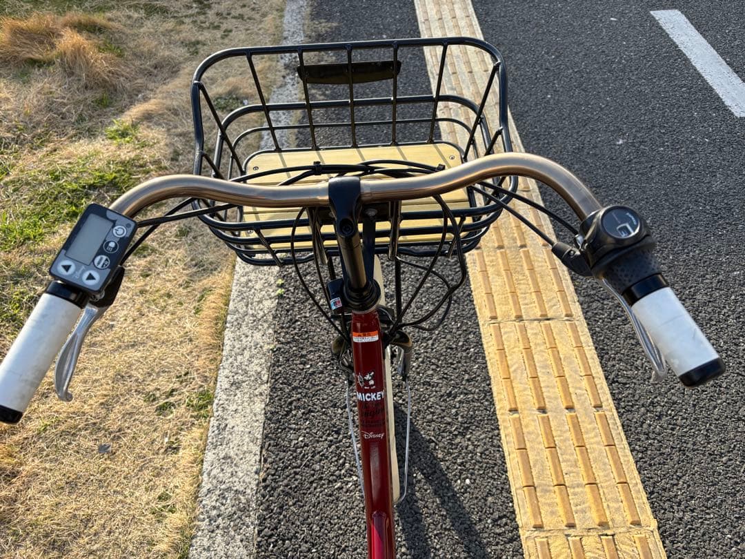中古YAMAHA Disney 限定デザイン電動アシスト自転車　8.7Ah 大阪