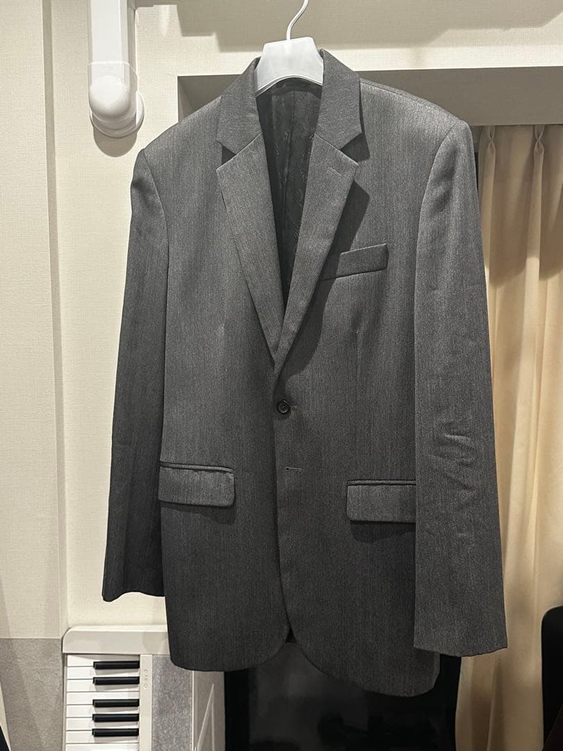 Alexander McQueen グレー テーラードジャケット サイズ48
