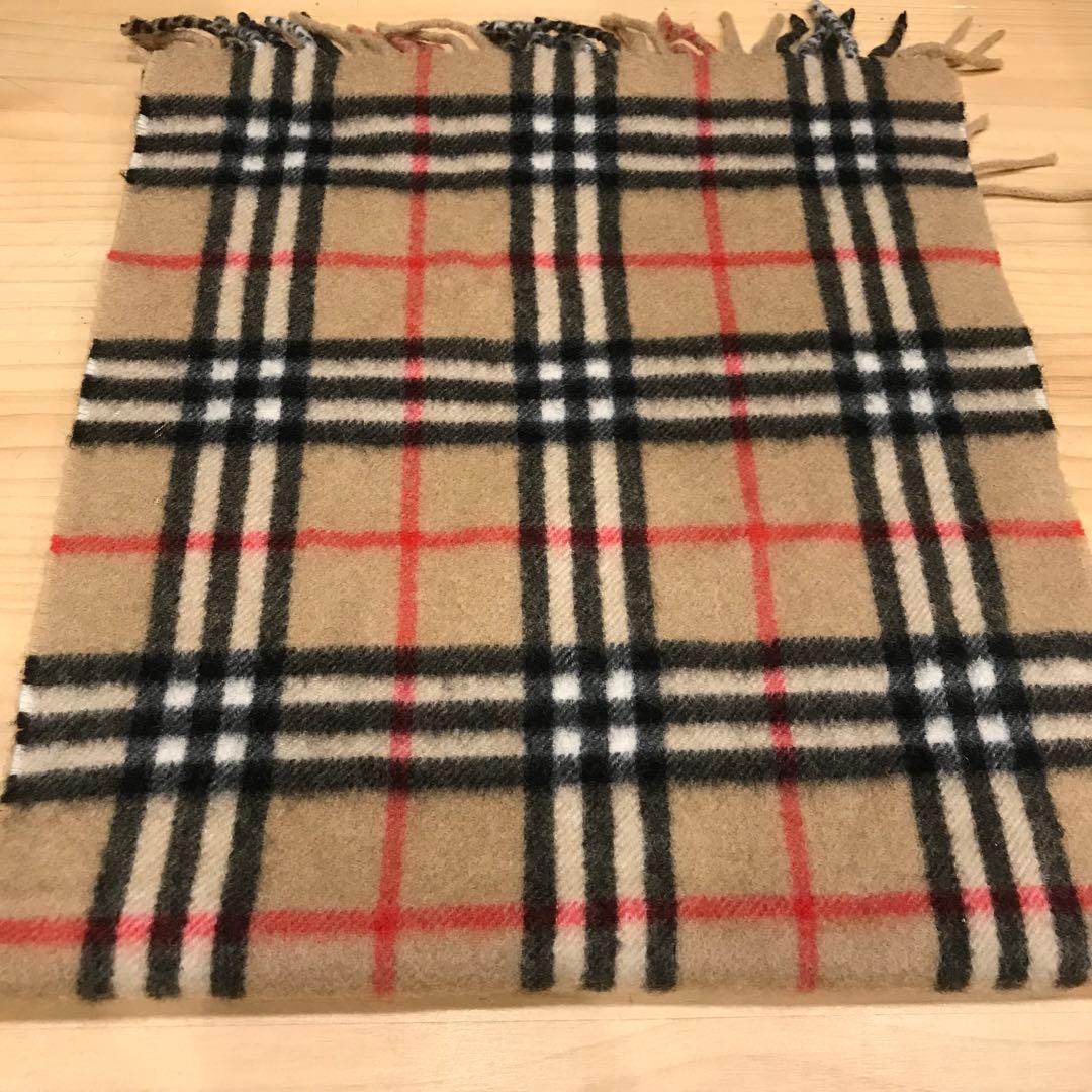 美品 Burberrys マフラー カシミヤ100％ ノバチェック ヴィンテージ