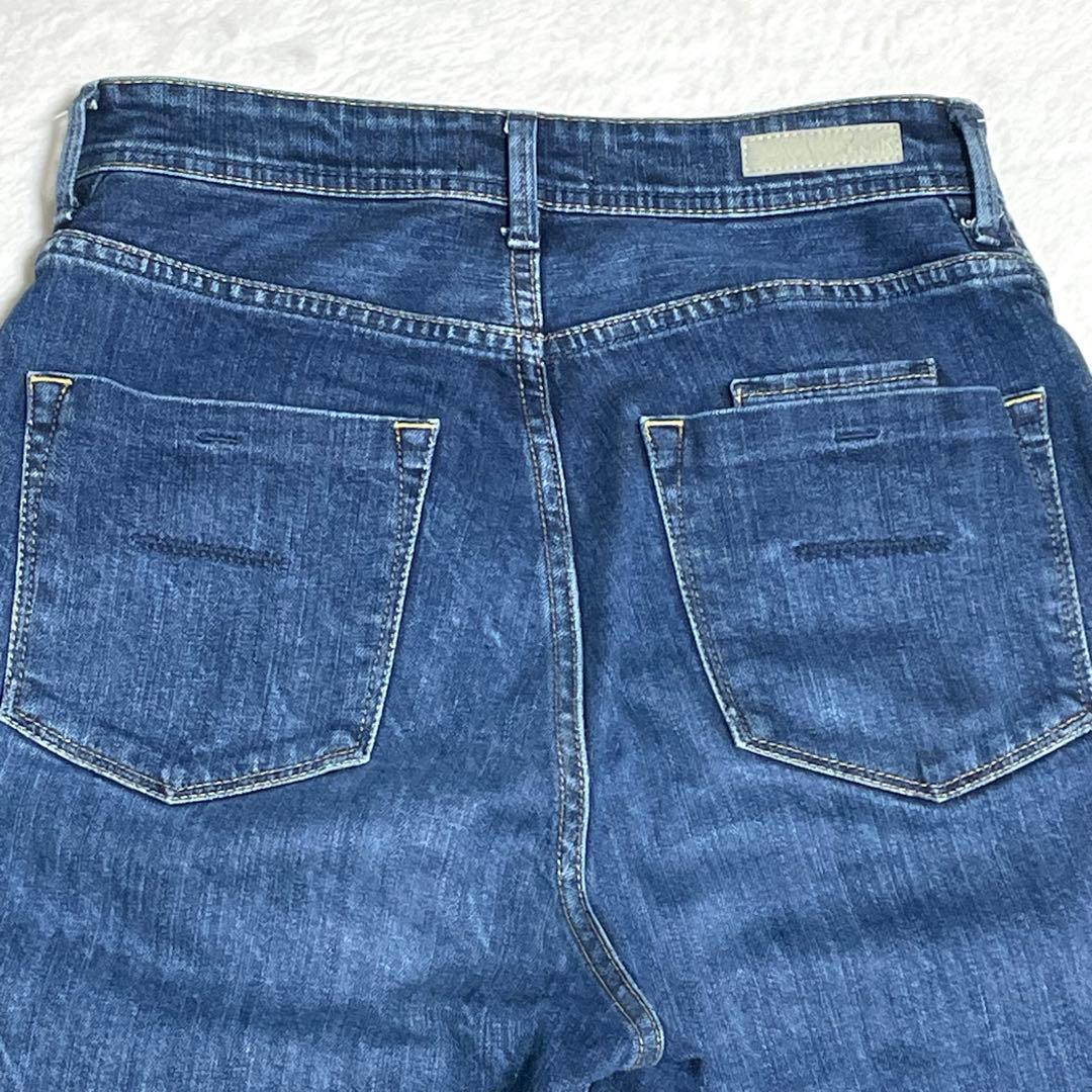 YANUK lea ボーイズストレート ハイウエスト 日本製 25