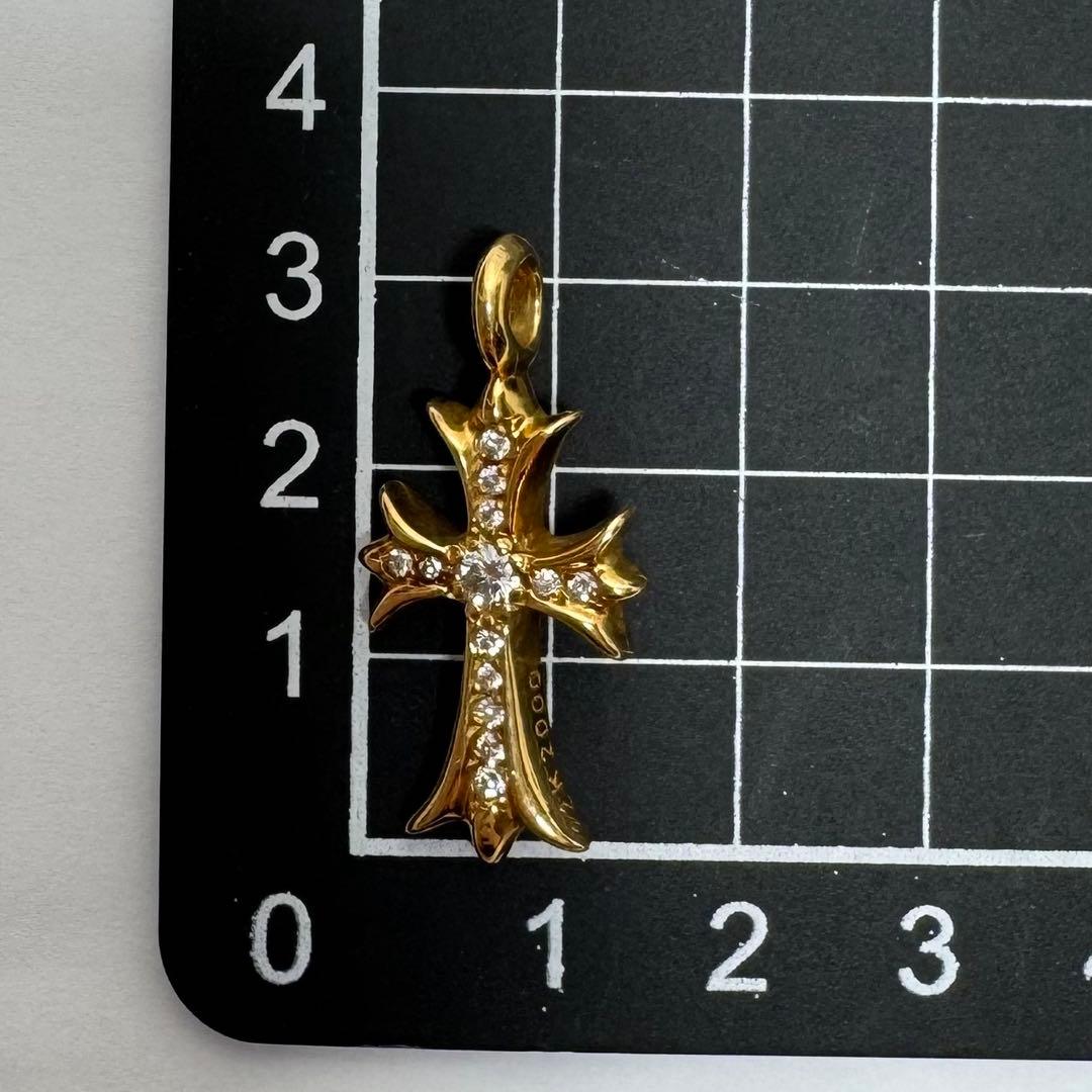 まーくん　Chrome Heartsクロムハーツ　タイニークロス 22K