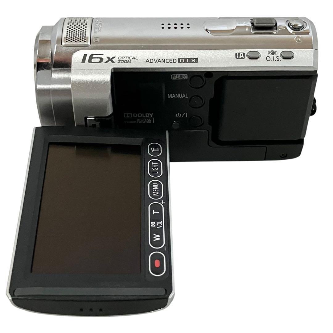 【良品】パナソニック デジタルビデオカメラ シルバー HDC-TM30-S