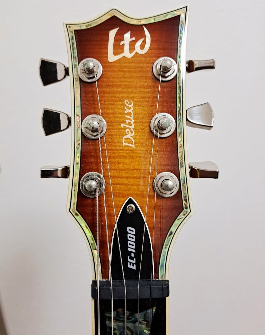 【入手困難】LTD EC-1000FM Amber Sunburst