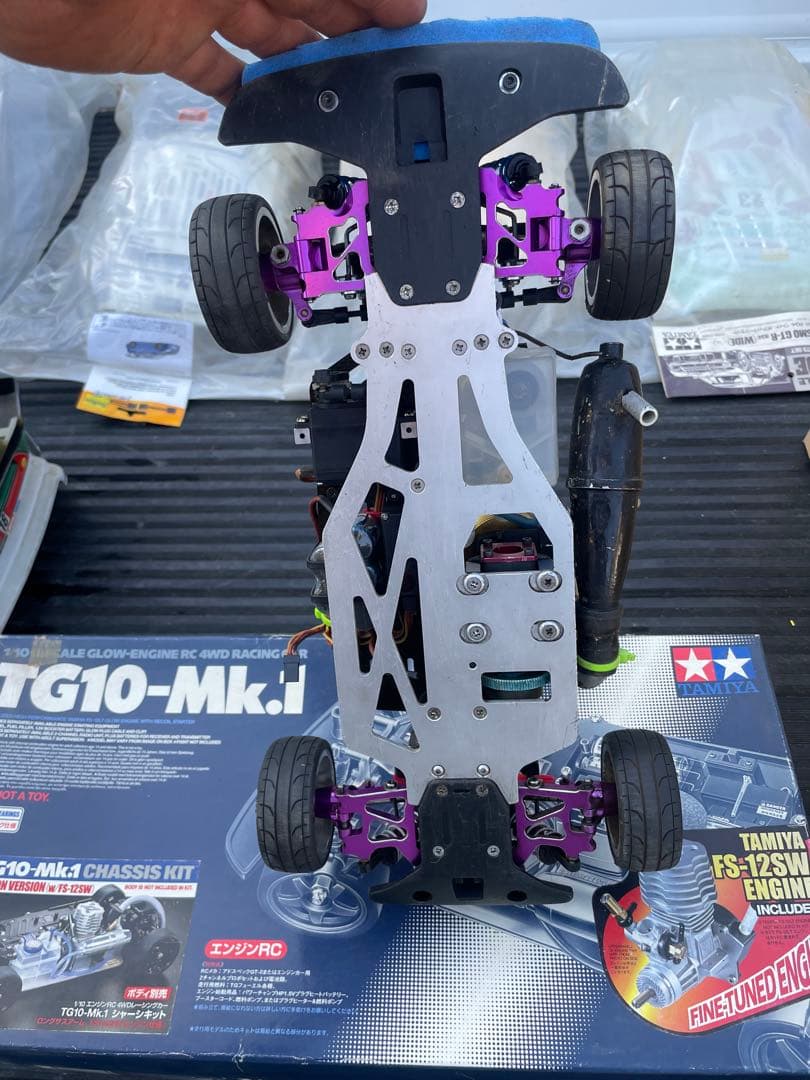 TAMIYA TG10 Mark.１ フルオプ使用