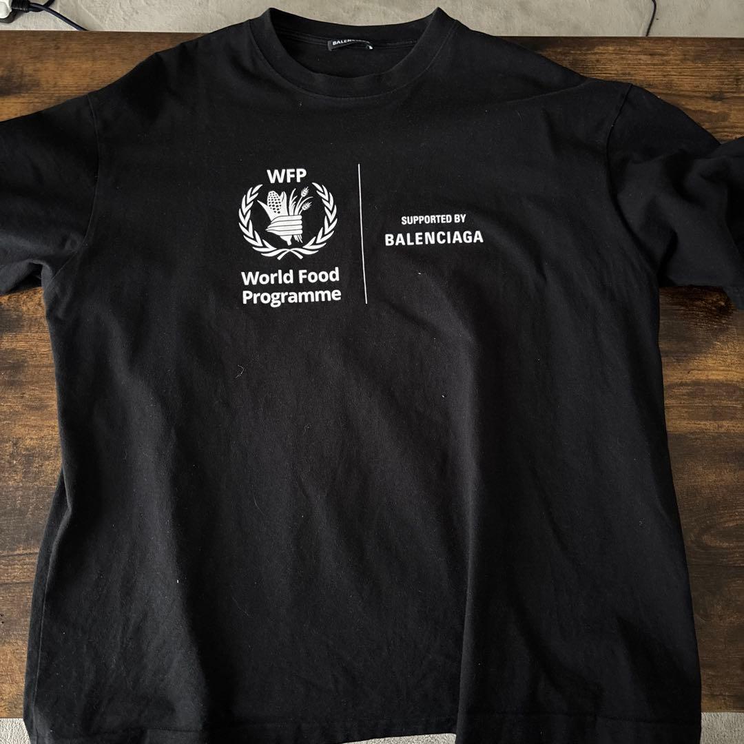 I*8様 WFP Balenciaga サポート Tシャツ 黒